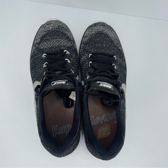 Nike Lunar Flyknit 3 Running Shoes Oreo Black White 698182-001 Womens Size 9.5 - Picture 7 of 14